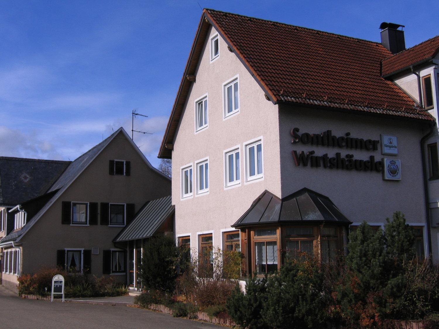 Sontheimer Wirtshaeusle 3* Sontheim im Stubental